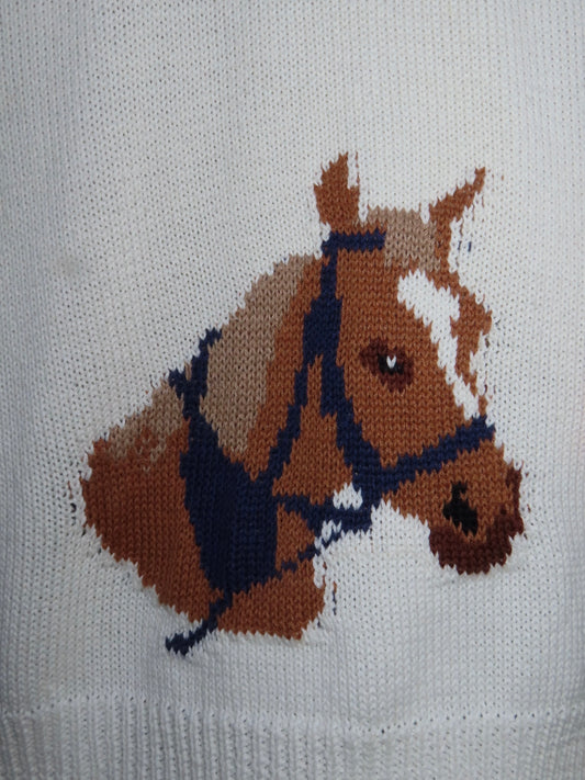 Delaney Embroidered Horse Cardigan