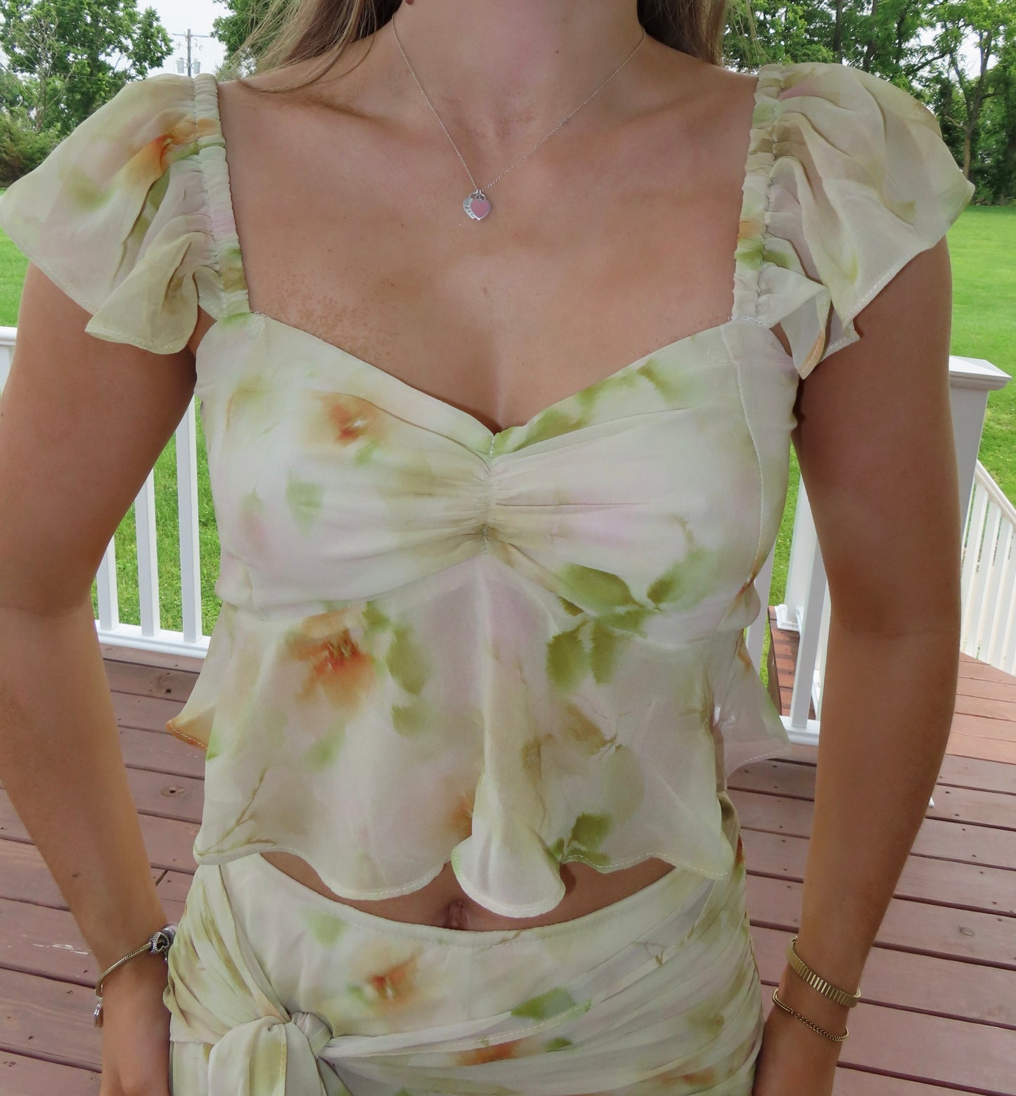 Floral Tie Set