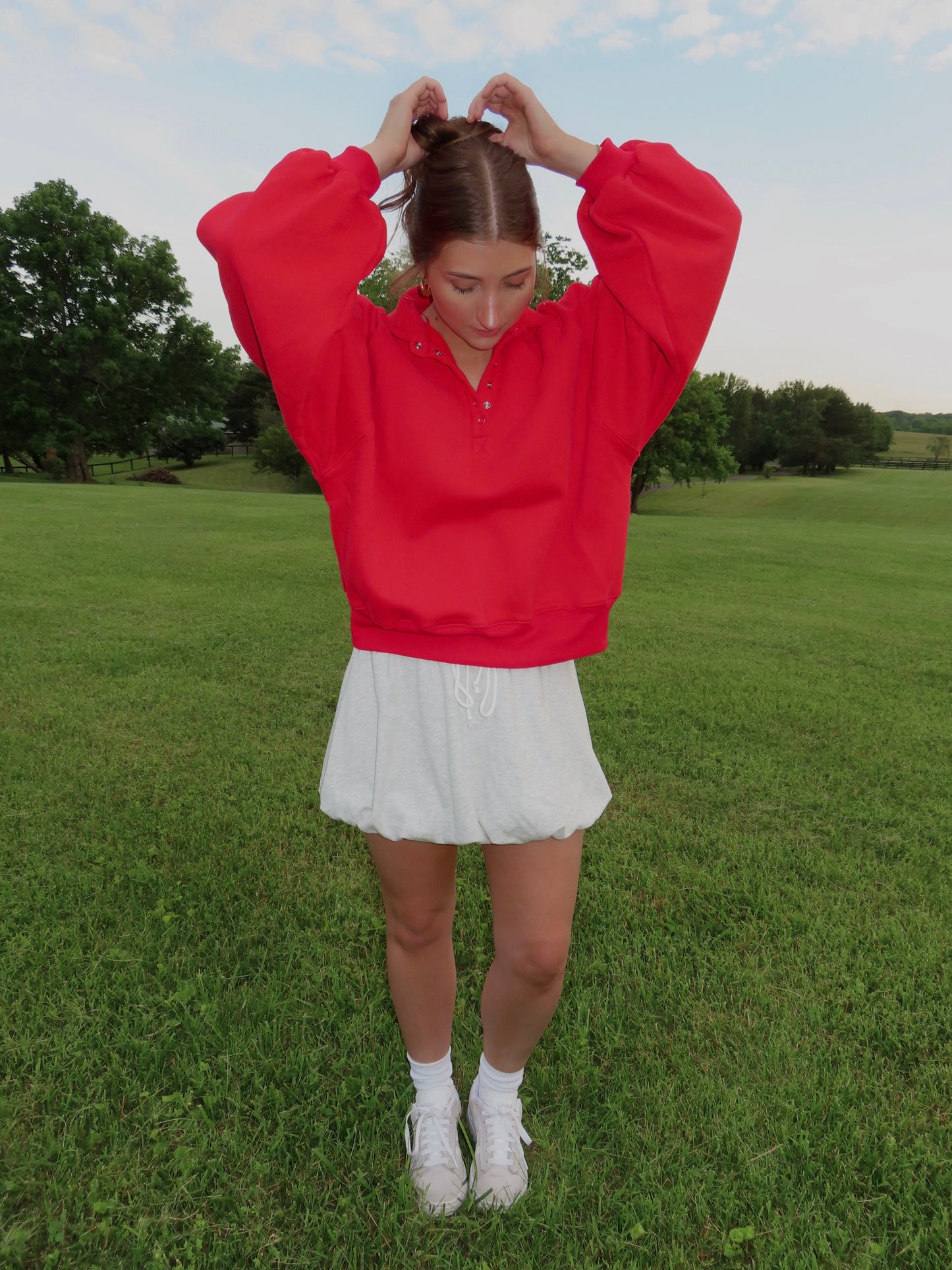 Snap Button Pullover
