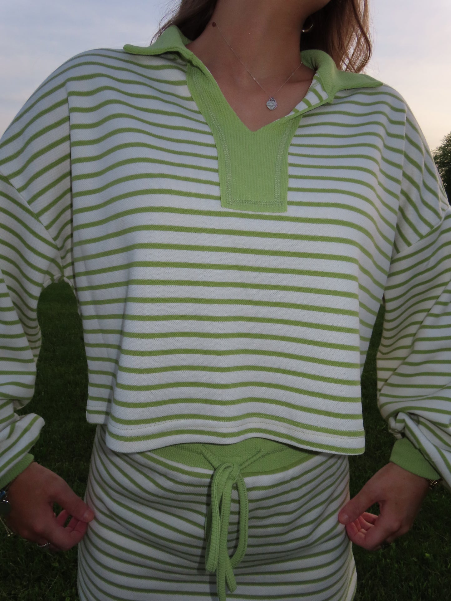 Striped Tie Set