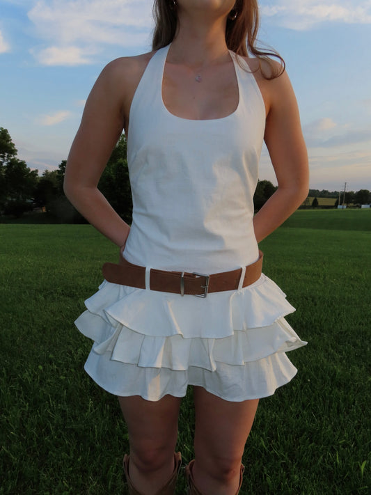 London Ruffle Dress