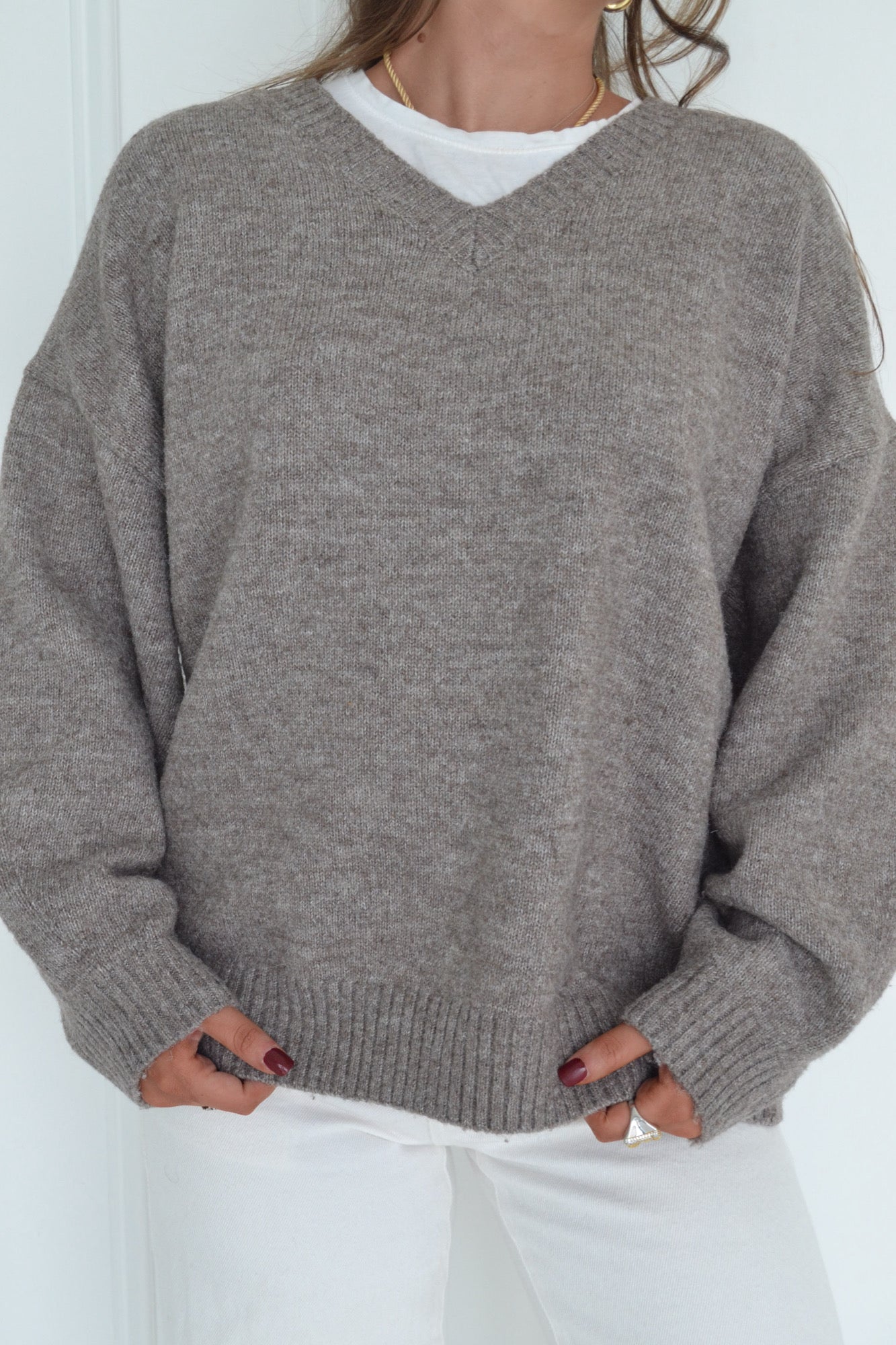 Paige Brown Sweater