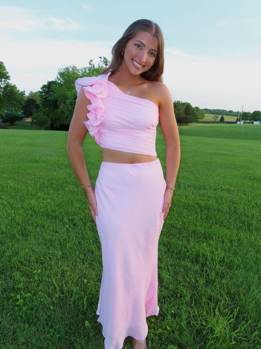 Pink Ruffle Set