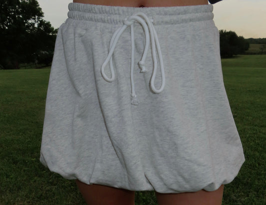 Amelia Grey Bubble Skirt