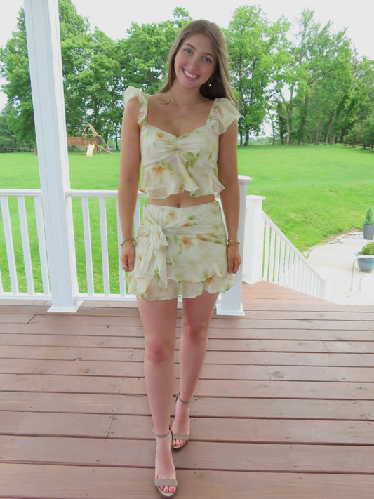 Floral Tie Set