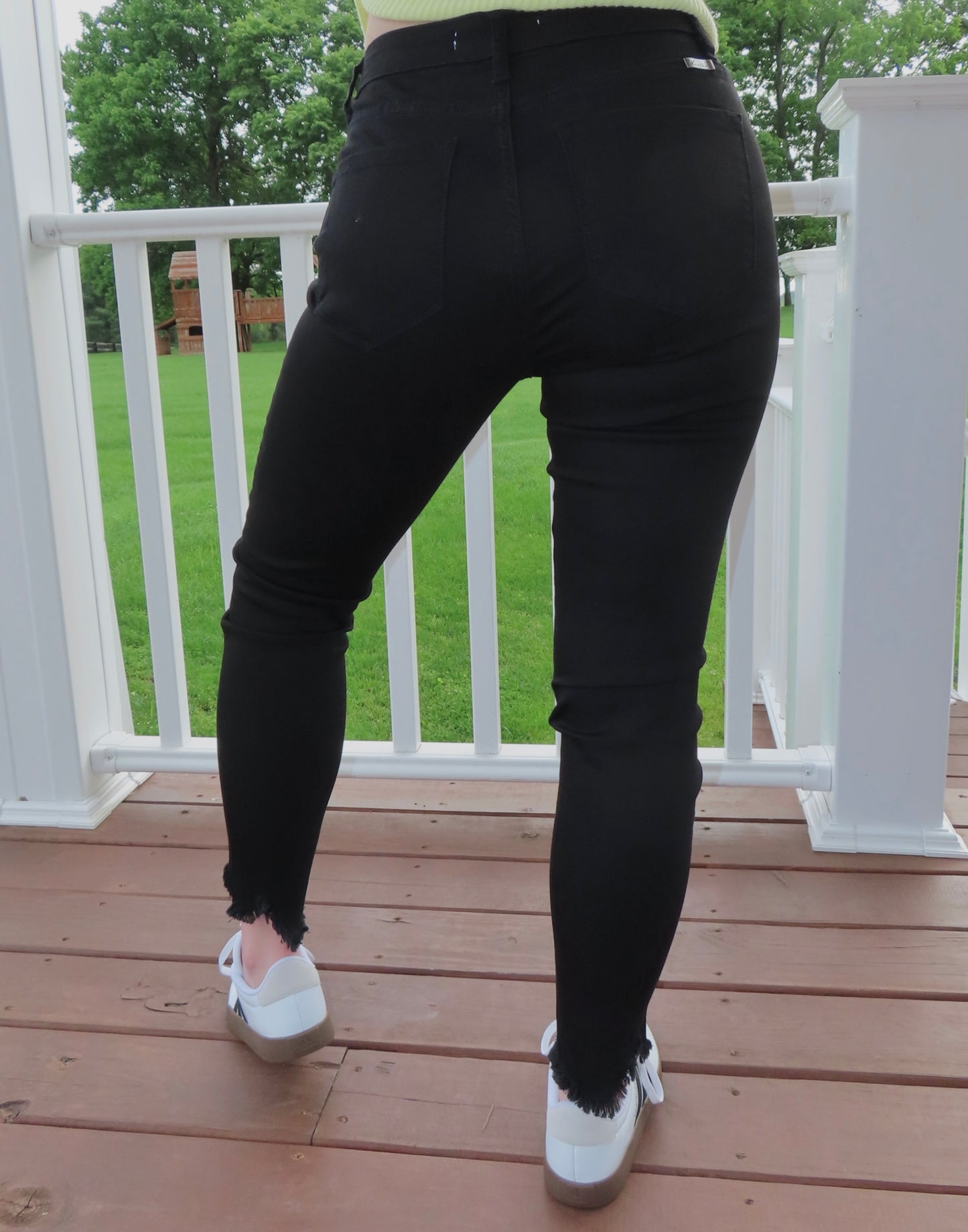 Summer High Rise Black Jean