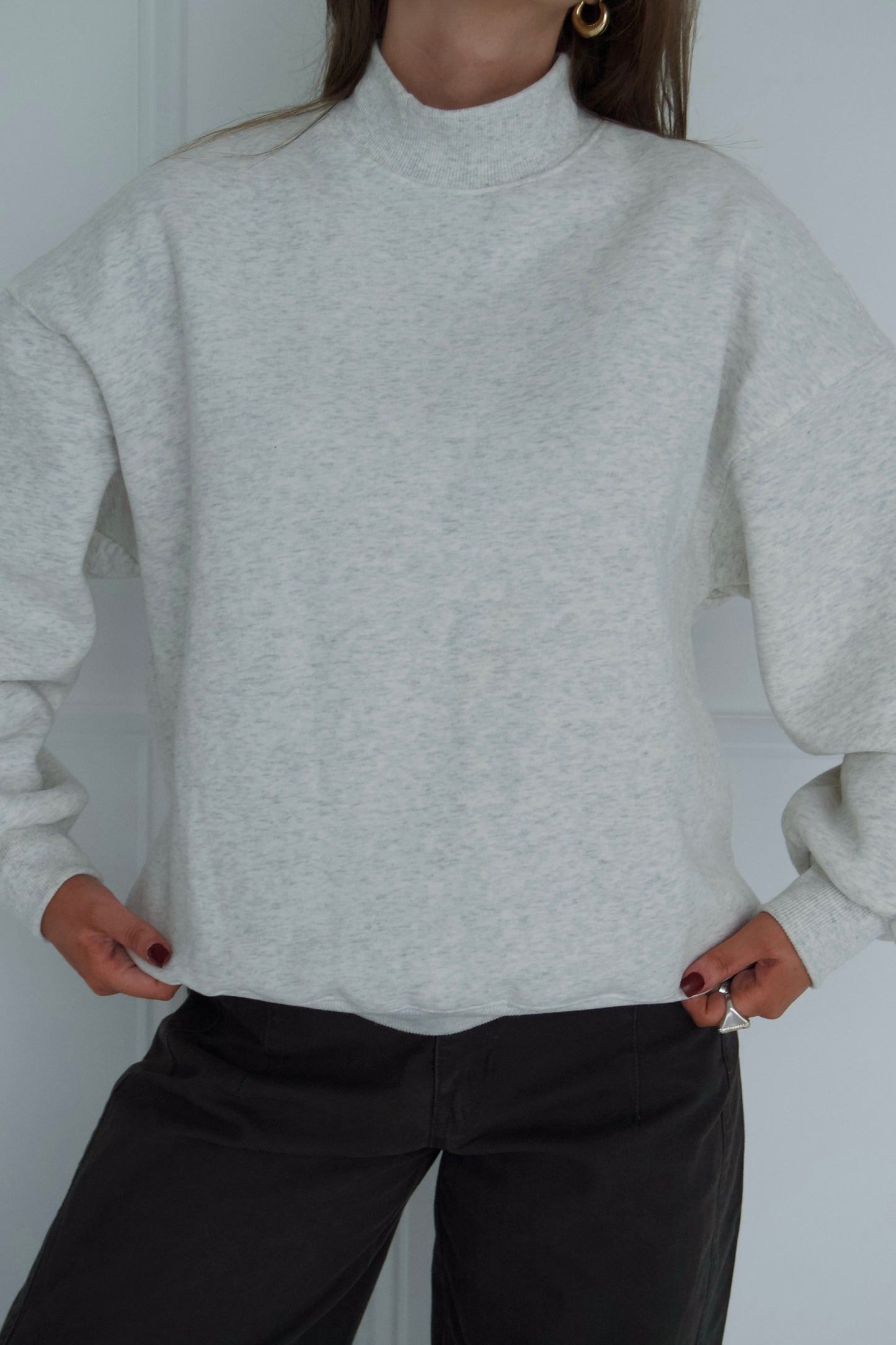 Sienna Mock Sweatshirt