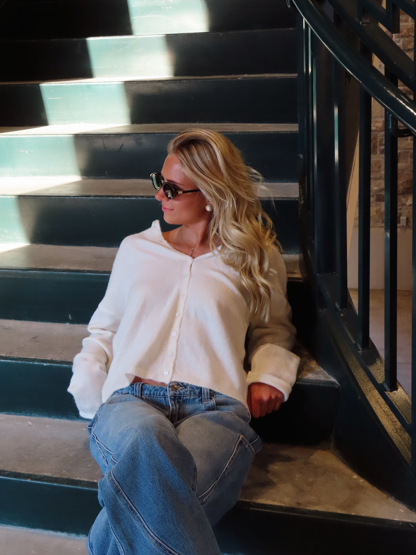 Winnie White Cardigan
