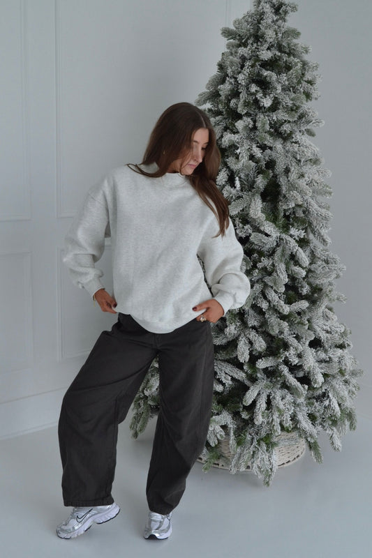 Sienna Mock Sweatshirt