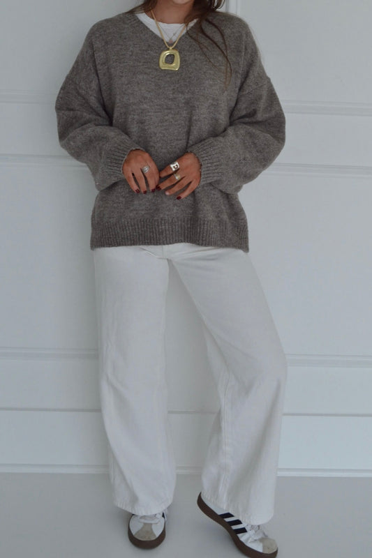 Paige Brown Sweater